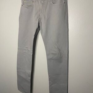 Gray Straight-Leg jeans 32x32